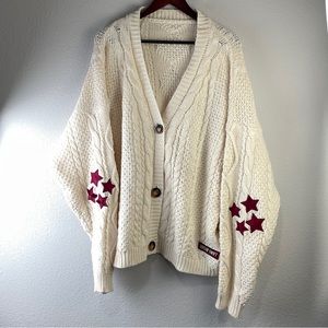 Taylor Swift Cable Knit Cardigan Sz 3X/4X